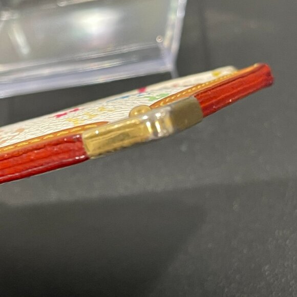 Louis Vuitton Multicolor Pochette Cles Coin Purse White (JB1118) - Picture 5 of 8